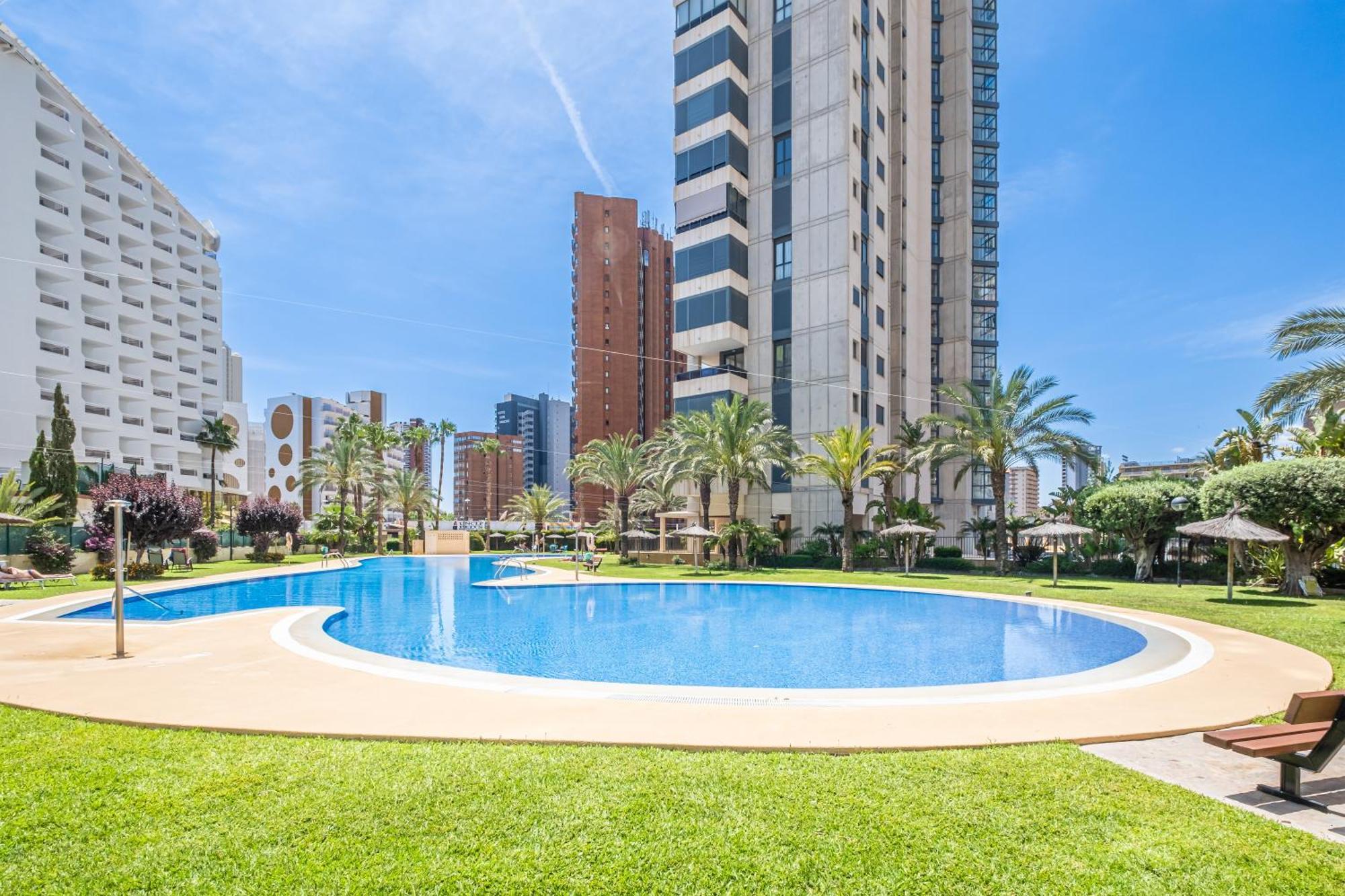 Gemelos 26 Resort Apartment 9-C Levante Beach 貝尼多姆 外观 照片