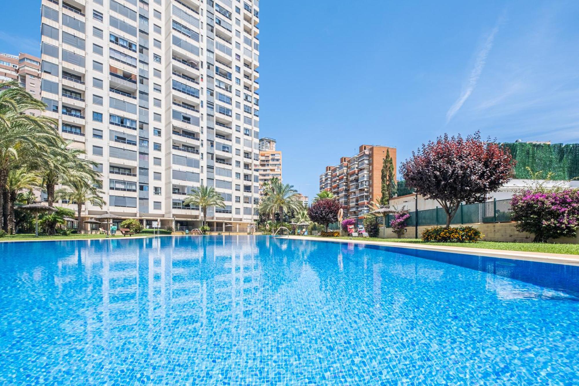 Gemelos 26 Resort Apartment 9-C Levante Beach 貝尼多姆 外观 照片